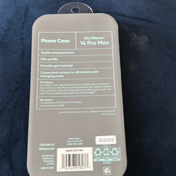 IPhone 14 Pro Max Compatible Floral Gel Case New - Picture 2 of 2